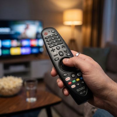 5. SAVIO Universalfernbedienung/Ersatzfernbedienung für LG Smart TV RC-28