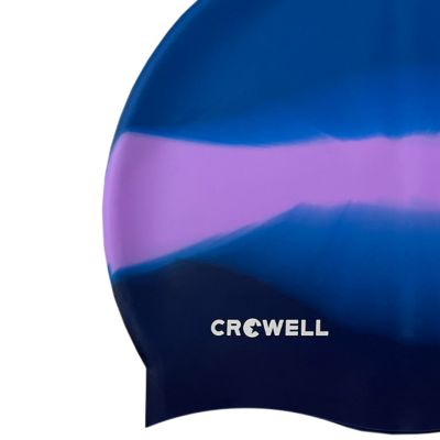6. Crowell Multi Flame Silikon-Badekappe, Farbe 21