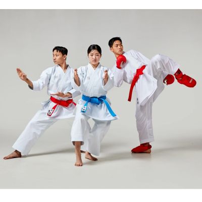 19. Karate WKF BLAU Schienbein- und Fußschützer | MOOTO