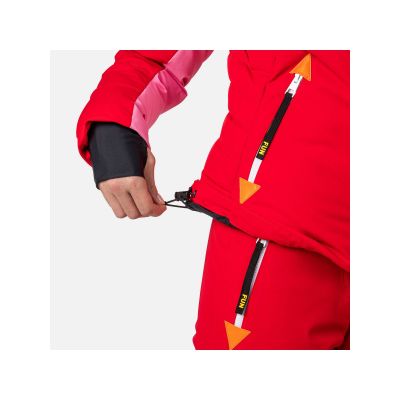 6. Rossignol W Pilot Down Jkt Jacke Rot