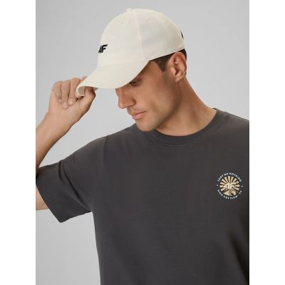 4. Herren-T-Shirt mit Aufdruck, regulär, Größe 4F 4FRSS26TTSHM4293-22S