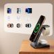 7. Joyroom JR-W15 Wireless Charger 3-in-1 Ladestation mit MagSafe - Schwarz