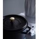 4. Gusseiserner Topf, rund, hoch, STAUB 40502-285-0 - schwarz, 4,8 l