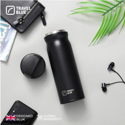 4. TRAVEL BLUE THERMOSFLASCHE SCHWARZ