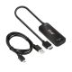 12. CLUB3D CAC-1336 Kabeladapter 1m HDMI + USB Typ-C Schwarz