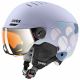 2. Uvex Skihelm Rocket Jr. Visor, Lavendel
