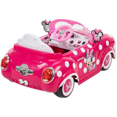 4. Elektrisches Kinderfahrzeug Minnie-Maus-Auto 6 V Huffy 17315W