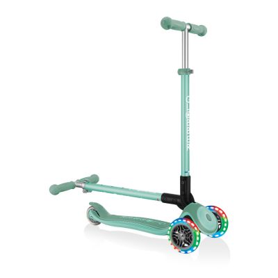 3. Globber Primo Foldable Plus Lights Jr 439-206 3-Rad-Roller