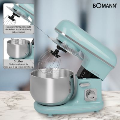 9. Bomann KM 6030 Minz-Küchenmaschine