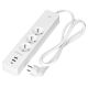 Intelligente Steckdosenleiste OR-SH-17520/W (3 Steckdosen + 2 USB-Anschlüsse + 1 USB-C) 1,8 m ORNO