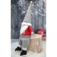 13. Dekorativer Faulpelz-Weihnachtsmann 45+20 cm