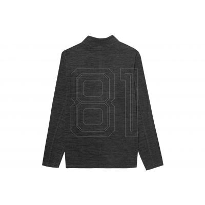 3. Sweatshirt 4F M 4FSS23TFLEM052 black melange