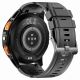 12. GRAVITY GPS GT24-2 Herren-Smartwatch, schwarzes Silikonarmband + weißes Silikonarmband