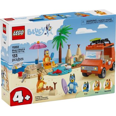 4. LEGO Bluey 11202 Bluey und der Familienausflug mit dem Auto