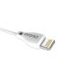 13. Dudao USB-/ Lightning Kabel 2,4 A 1 m weiß (L4L 1 m weiß)