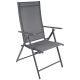 2. Gartenstuhl 57x68x106cm 2xTEXTLINE 7-Positionen-Set 2 Stück