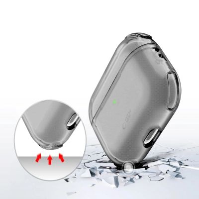 7. Tech-Protect Bounce Hülle für AirPods Pro 3 – Transparent