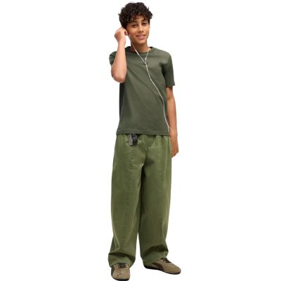 5. Puma ESS Small No. 1 Logo Centered Tee Khaki 692975 86