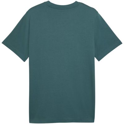 2. Puma Ess 2 Color Small No. 1 Logo Tee Grün 684717 90