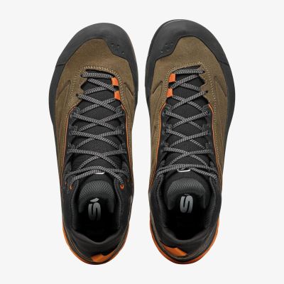 2. Scarpa RAPID XT MID GTX Braun, Orange