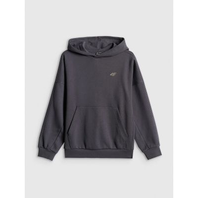 8. Locker geschnittener Kapuzenpullover für Jungen, Größe 4F 4FJRSS26TSWSM2828-22S