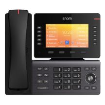 Snom D892M VoIP-Telefon, schwarzes TFT-Display, WLAN