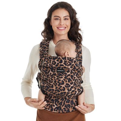 Momcozy BC001 | Babytrage | Leopardenmuster