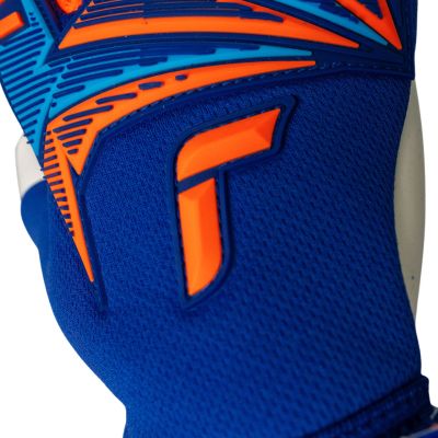 6. Reusch Attrakt Freegel Advance Torwarthandschuhe Blau-Orange 5670235 4129