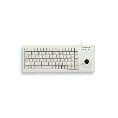 CHERRY XS Trackball-Tastatur Universal USB QWERTZ US Englisch Grau