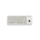 CHERRY XS Trackball-Tastatur Universal USB QWERTZ US Englisch Grau