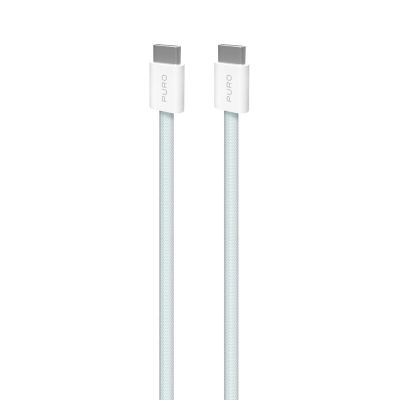 Puro Fabrik USB-C – USB-C-Kabel 1,5 m 60 W 480 Mbit/s – blau