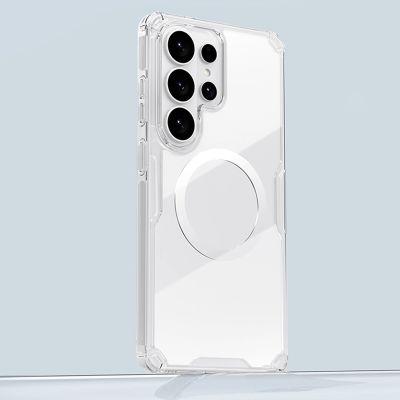 6. Nillkin Nature TPU Pro Hülle kompatibel mit MagSafe für Samsung Galaxy S26 Ultra – Weiß