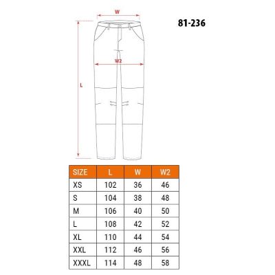Schwarze NEO Tools 81-236-S Schutzhose