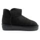 4. D.Franklin Damen Winter Schneestiefel Modische Pelz gefütterte Stiefeletten
