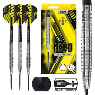 Harrows NX-90 Tapered QP Darts 90% Stahlspitze