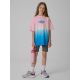 4. Locker geschnittenes Mädchen-T-Shirt mit Aufdruck 4F 4FJRSS26TTSHF4186-91A