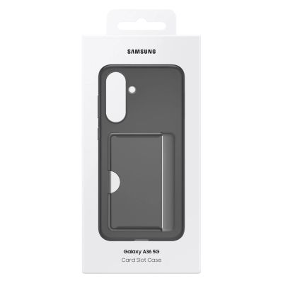7. Samsung Card Slot Case EF-OA366TBEGWW mit Kartenfach für Samsung Galaxy A36 5G - Schwarz