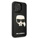 3. Karl Lagerfeld 3D Rubber Karl's Head Case für iPhone 13 Pro / iPhone 13 - Schwarz