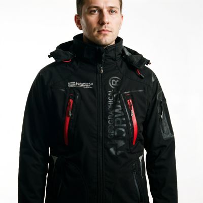 19. Geographical Norway Techno Softshell M WU6068-GN-BLACK Jacke