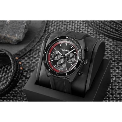 5. CALVIN KLEIN CK Flex 25200467 Herrenuhr + Box