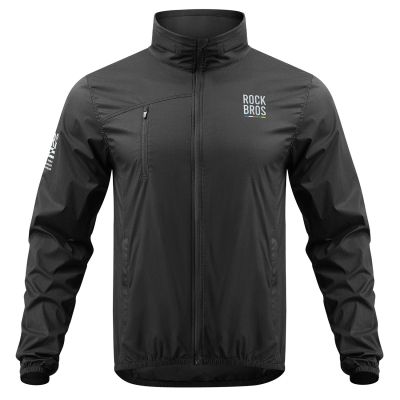 2. Rockbros TLWT002 ROAD TO SKY Windjacke, leicht, Größe S - Schwarz