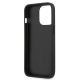 7. Karl Lagerfeld KLHCP13XPKMB iPhone 13 Pro Max 6,7" niebieski/blue hardcase Leather Ikonik Karl`s Head Metal