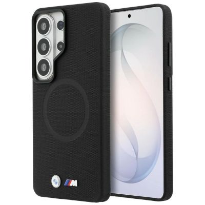 BMW M Metal Logo MagSafe Hülle für Samsung Galaxy S26 Ultra - Schwarz