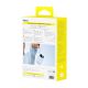 4. Baseus EnerFill FC31 20000mAh 45W Powerbank mit Display, USB-C- und Lightning Kabeln – Blau