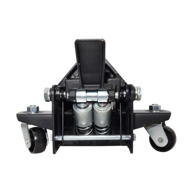 AWTOOLS Flacher Froschwagenheber 2,5T 75-505mm / Doppelkolben + Pedal + Griff