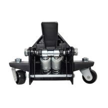 AWTOOLS Flacher Froschwagenheber 2,5T 75-505mm / Doppelkolben + Pedal + Griff