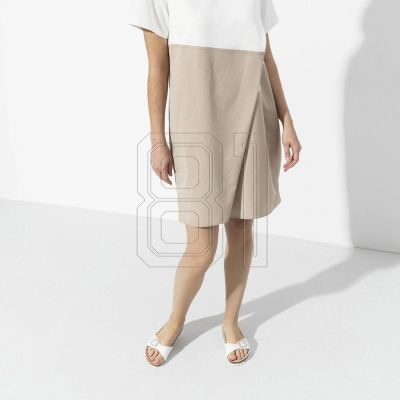 7. Birkenstock Madrid Birko-Flor Weiße Damen Flip-Flops normal breit (0040731)