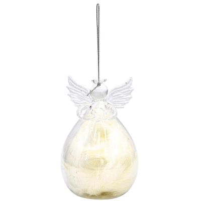 3. GLASFORM-BAUMSCHMUCK ENGEL 11 CM SASKA GIFT & DECOR