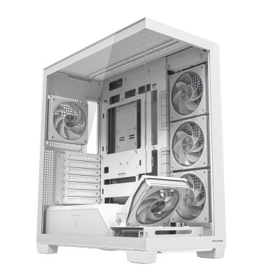 14. MODECOM VOLCANO STELLAR PLUS ARGB MIDI 5F WEISSES GEHÄUSE