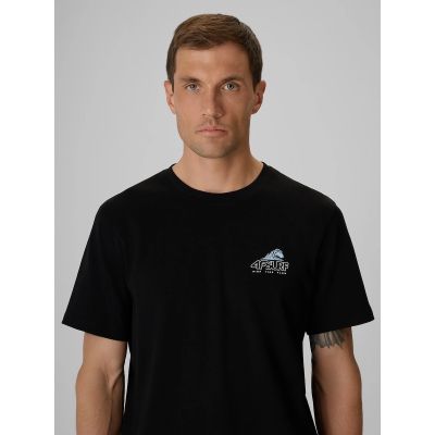 3. Herren-T-Shirt mit Aufdruck, regulär, Größe 4F 4FRSS26TTSHM4299-20S